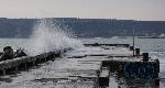 Силно вълнение на морето във Варна