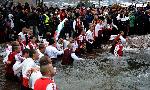 Село Зверино, Враца - Богоявление - Мъжко ледено хоро