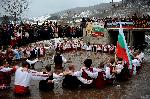 Село Зверино, Враца - Богоявление - Мъжко ледено хоро