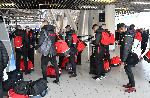София – Заминаване на футболистите от  ЦСКА