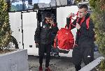 София – Заминаване на футболистите от  ЦСКА