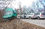 Четири автомобила пострадаха при верижна катастрофа