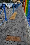 Бургас - Вградена в тротоар строфа от стихотворение