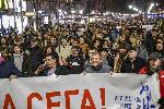 София - Протест пред Съдебната палата