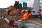 Варна - Обърнат камион