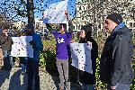 Граждани се събраха на протест пред парламента
