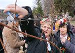 Евксиноград - Зарязване на лозята