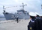 Военните моряци отбелязаха 10-та годишнина от вдигането на военноморския флаг на минен ловец „Цибър”