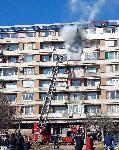 София - Пожар в жилищна кооперация в квартал "Хиподрума"