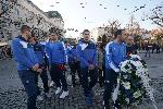 София - Паметник на Левски - Поднасяне на цветя - Футболен клуб "Левски"