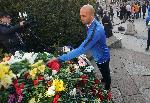 София - Паметник на Левски - Поднасяне на цветя - Футболен клуб "Левски"