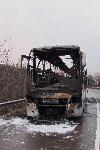 Русе - Изгорял турски автобус