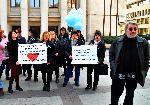Бургас - Протест на специалисти по здравни грижи