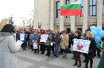 Бургас - Протест на специалисти по здравни грижи