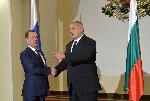 Премиерът Бойко Борисов прие председателя на правителството на Руската федерация Дмитрий Медведев