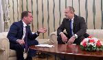 Президентът Румен Радев прие руския премиер Дмитрий Медведев