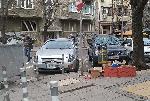 София – Изхвърлени ненужни опаковки на тротоар