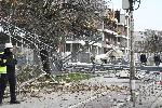 Конструкция от кран падна на строителен обект в "Младост" (Нови снимки)