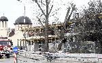 София - Паднала конструкция на 20-метров кран