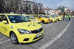 София - Протестно автошествие на таксиметрови шофьори