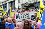 Лондон - Протест против Брекзит