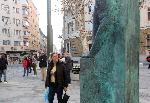 София - Паметник от стъклопластика на Бойко Борисов