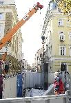 София - Демонтаж - Каменна плоча - Площад "Гарибалди"
