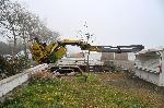 Бургас - Обърнат кран