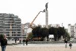Бургас - Ремонт на паметник на Съветската армия