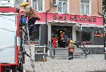 Горя заведение за бързо хранене в Хасково