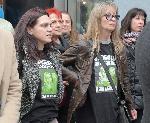 Граждани протестират срещу присъдите по делото "Иванчева"