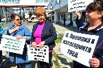 Бургас - Протест на здравни работници