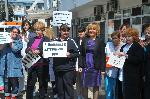Бургас - Протест на здравни работници