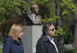 Откриха възстановения паметник на Панчо Владигеров в Борисовата градина