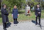 София - Откриване възстановения паметник на Панчо Владигеров в Борисовата градина