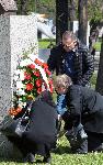 София - Откриване възстановения паметник на Панчо Владигеров в Борисовата градина
