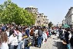 Деца боядисаха 1000 яйца в подкрепа на социално слаби хора