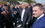 Премиерът Бойко Борисов инспектира завършеният булевард "Левски" във Варна
