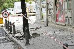 София - Рухнал балкон - Улица "Шести септември"