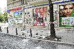 София - Рухнал балкон - Улица "Шести септември"