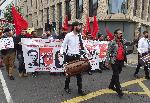 Лондон - Манифестация на комунисти