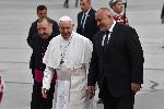 София - Посрещане на папа Франциск
