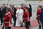 София - Посрещане на папа Франциск