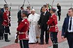 София - Посрещане на папа Франциск