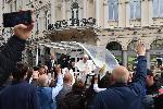 София - Посрещане на папа Франциск
