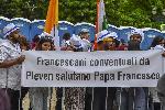 София - Посрещане на папа Франциск