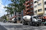 София – Строителни работи на мястото на Двойната къща