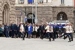 Тържествено издигнаха знамето на Европа пред президентството