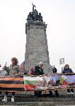 София - Акцията "Безсмъртният полк" - Паметник на Съветската армия