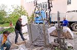 Велико Търново - Местене на скулптури